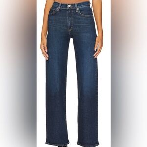 Agolde Harper Mid Rise wide straight leg jeans